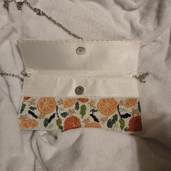 Sol And Mer Beaded Citrus Clutch/Crossbody - Picture 3 of 4